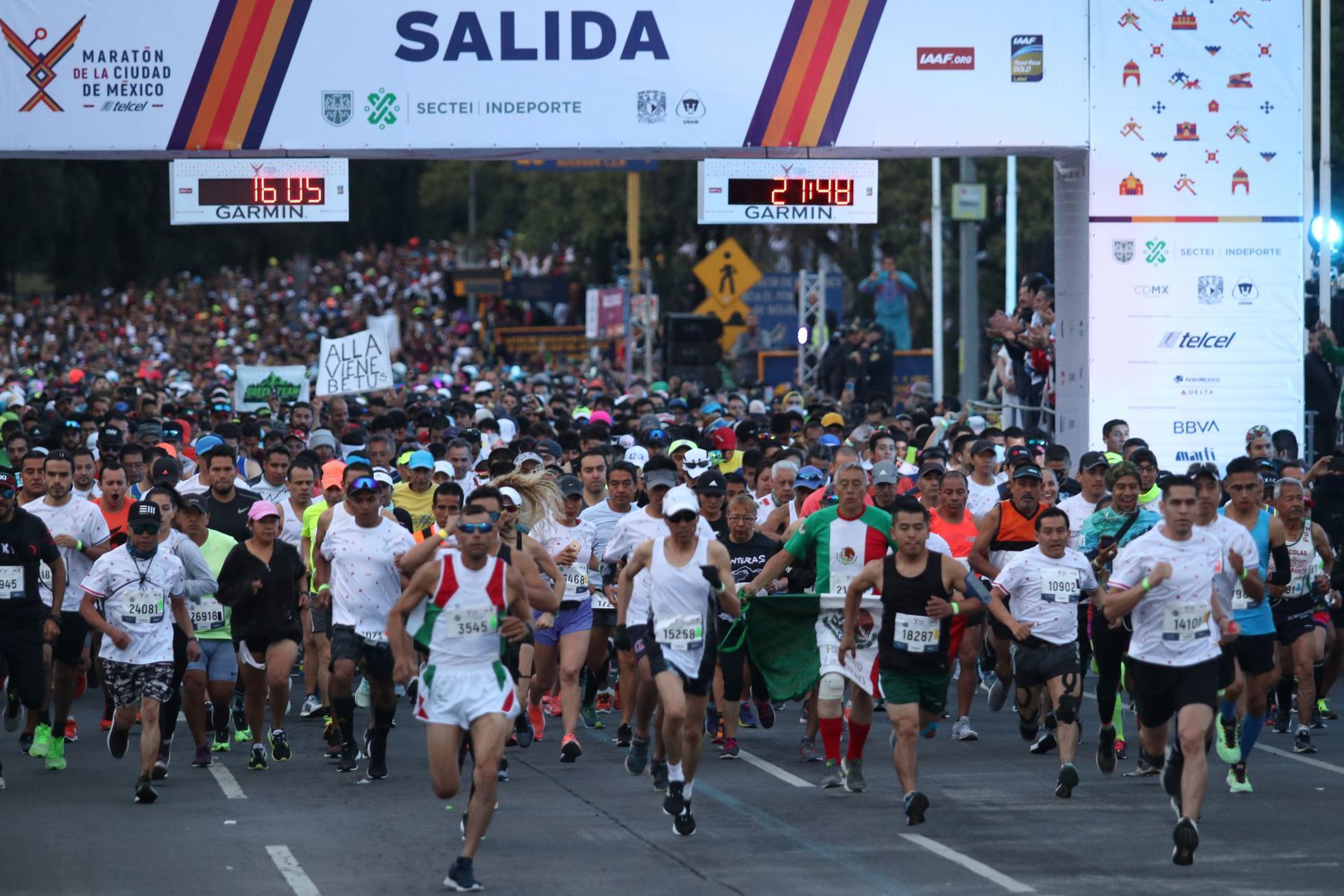 Maratón de Ciudad de México espera a 30,000 fondistas