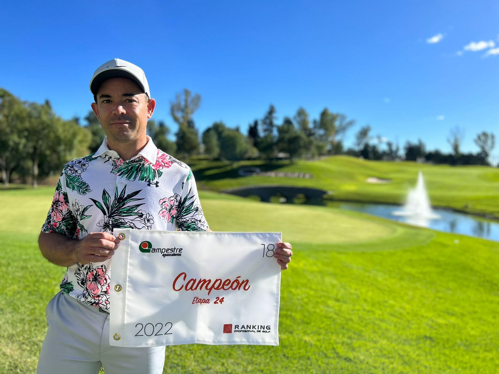 Humberto Morales gana etapa 24 del Ranking Profesional de Golf