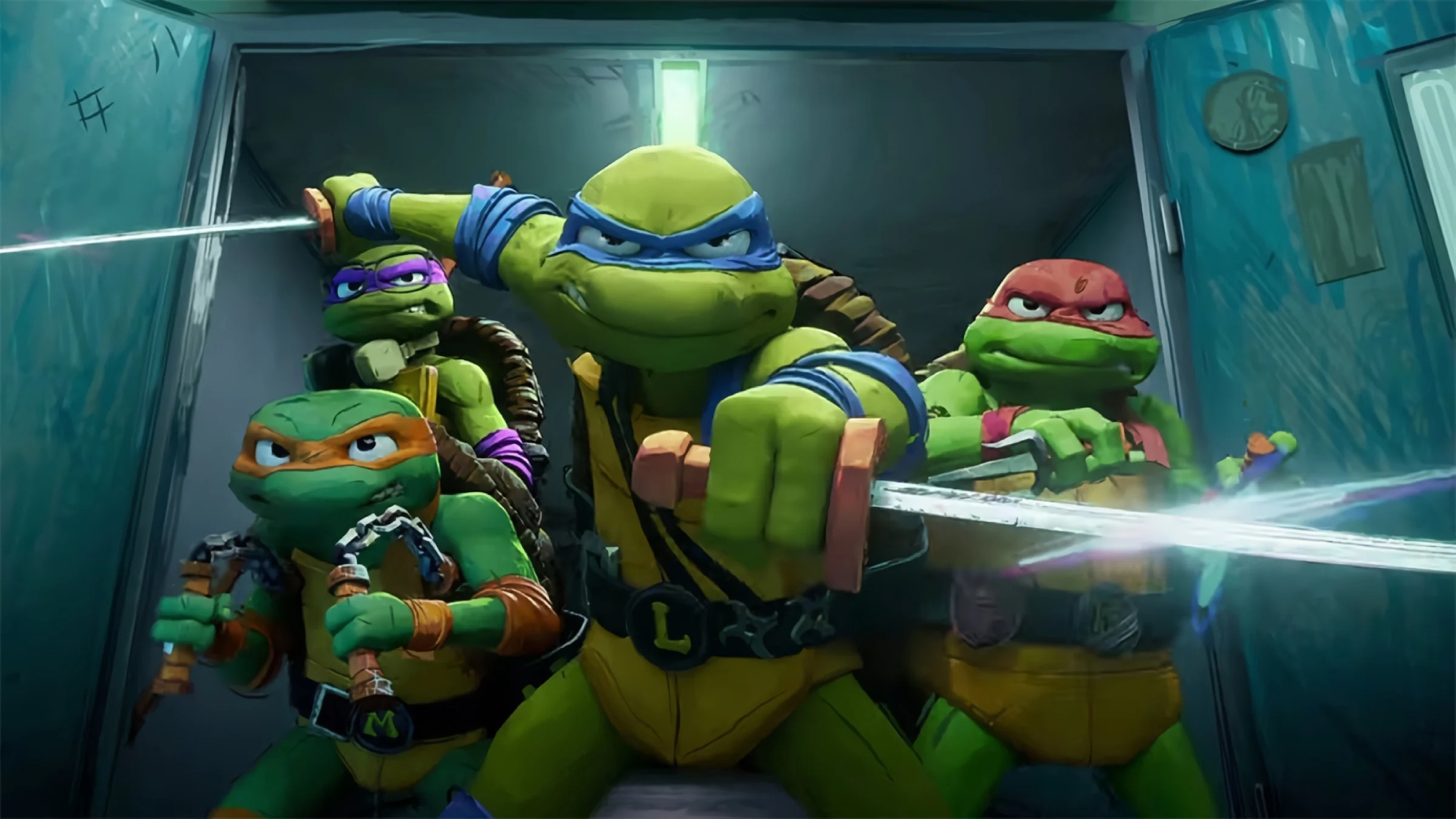 Las Tortugas Ninja tienen nuevos poderes y el de Leonardo es perfecto