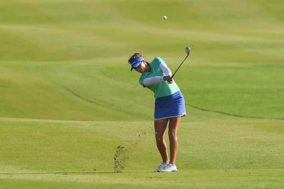 Gaby López Inicia Discreta La Defensa De Su Título En El Blue Bay Lpga